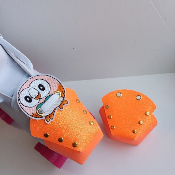 ROLLER SKATES TOE GUARDS   Glow in the dark ROLLER SKATE TOE CAPS - Picture 12 of 15